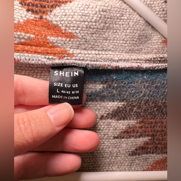 SHEIN Multicolor Patterned Jacket - Picture 4 of 8